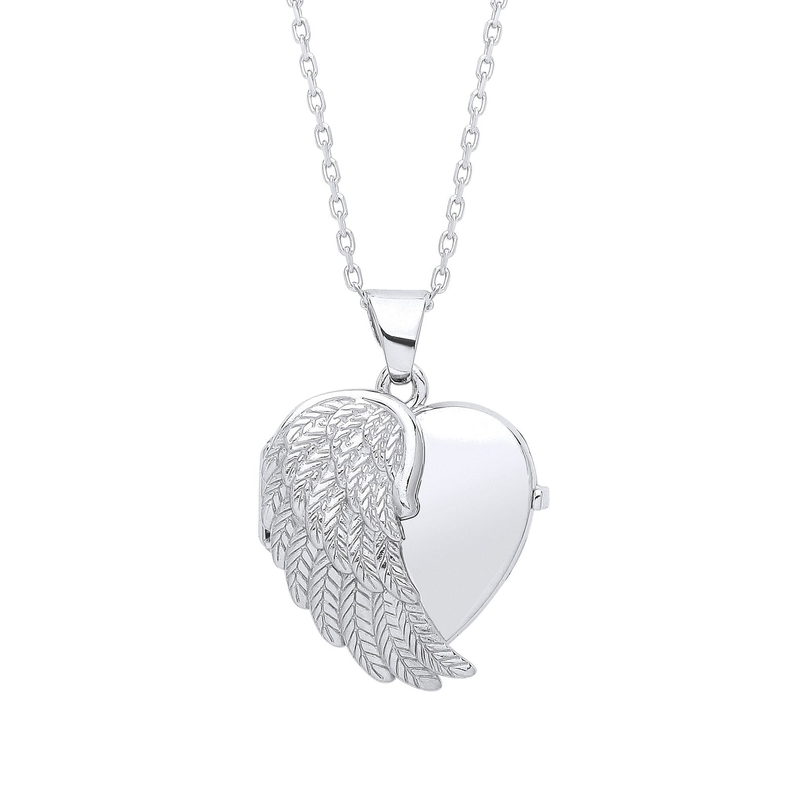Angel One Wing Silver Locket - Luxury Watch - Certified Authentic - Swiss Made - UK Stock – Luxury Watch by Imperial T